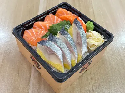 Salmon with Herring