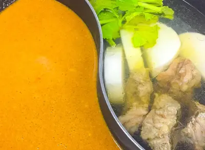 Yuen Yeung Satay Beef Bone Pot