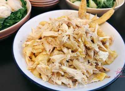 Double Flavor Hand Shredded Chicken with Rice