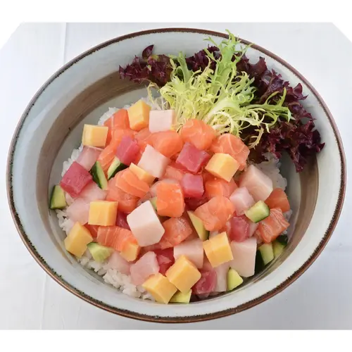 Assorted Sashimi Rice