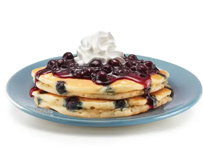 Double Blueberry Pancakes (2 Pcs)