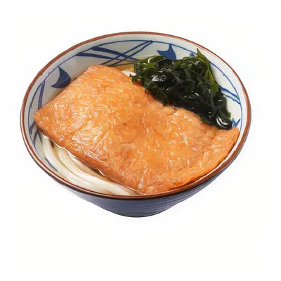 Sweetened Tofu Pocket Udon in Bonito Broth