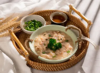 Old Fashioned Minced Beef Congee