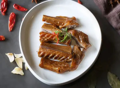 Marinated Goose Feet and Wings