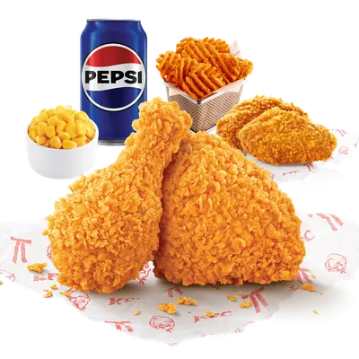 2 pcs Chicken Combo