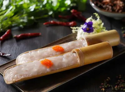 Homemade Ebiko Prawn Paste with Bamboo Fungus