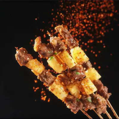 Dai-flavored Pineapple Chicken Skewers