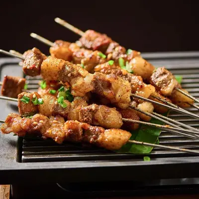 Roasted Lamb Skewers