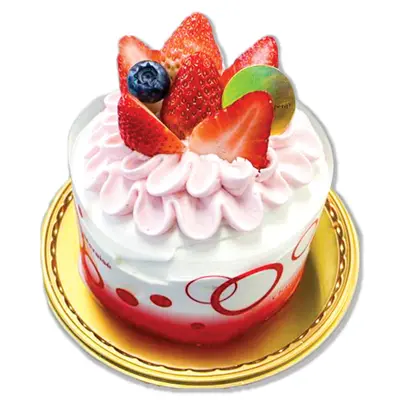Strawberry Princess Cake (12cm)